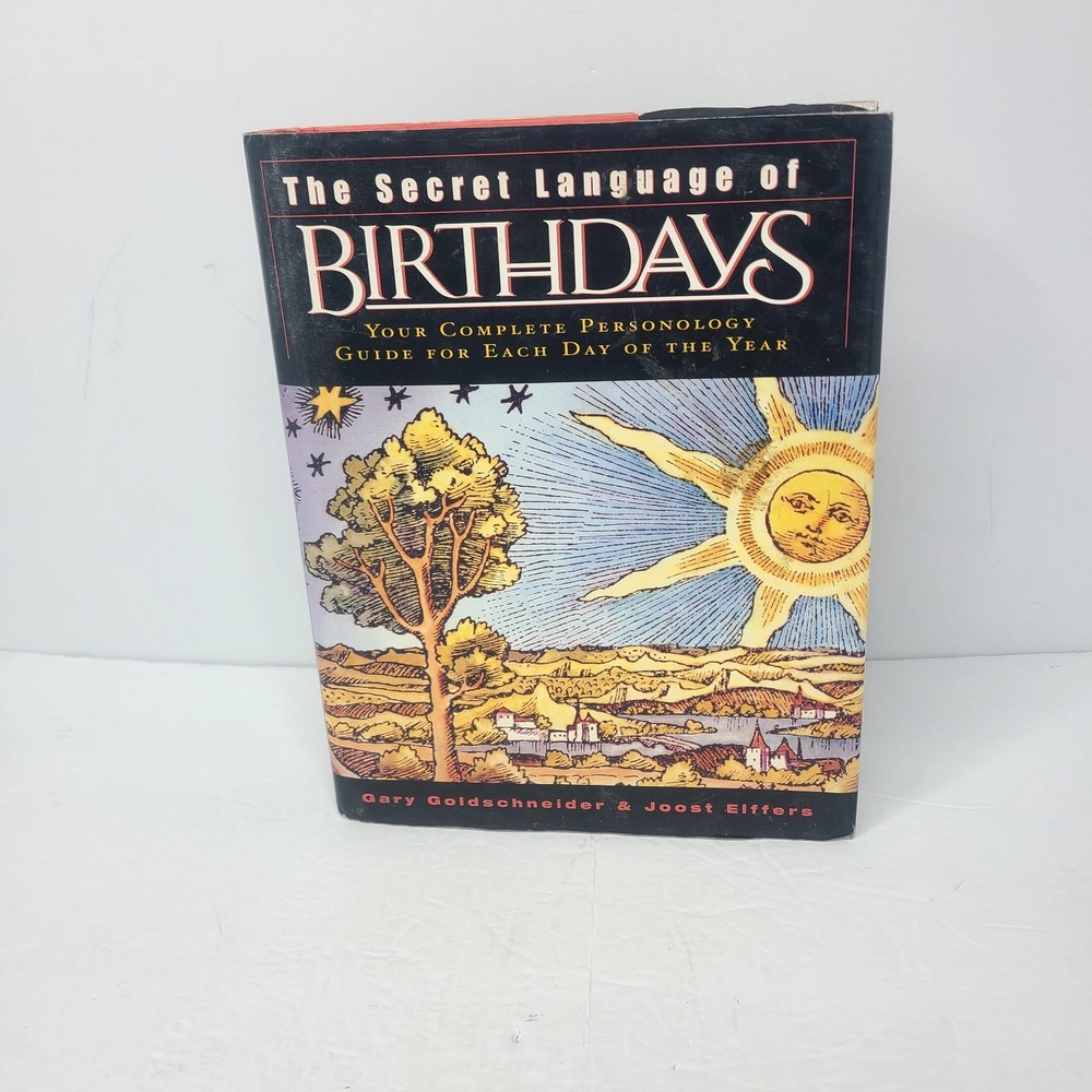 The Secret Language of Birthdays Gary Goldschneider Astrology Coffee Table Book